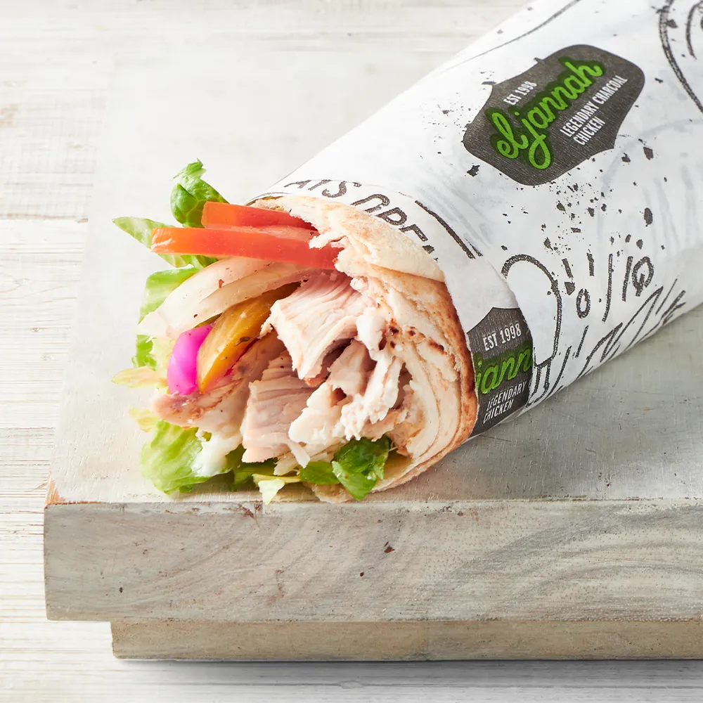 El Jannah Menu With Prices 62 Chicken Roll