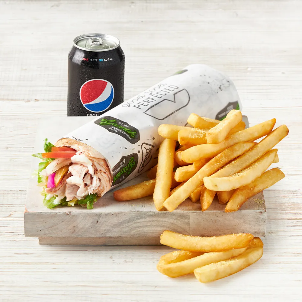 El Jannah Menu With Prices 27 Chicken Roll Meal