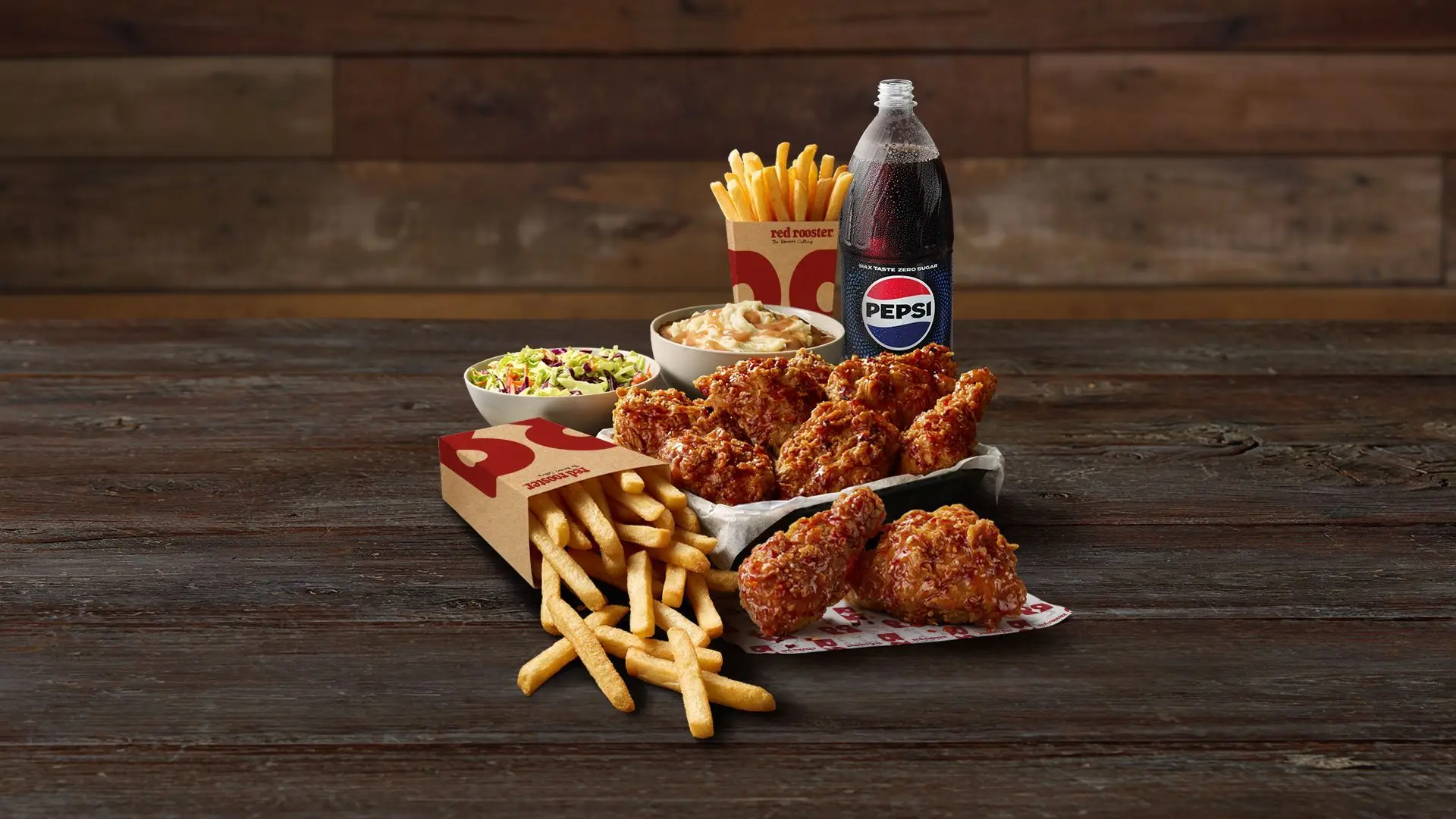 Red Rooster Menu with Prices 27 Hot Honey Fried Pack