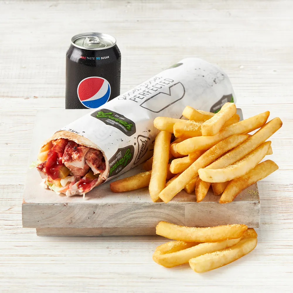 El Jannah Menu With Prices 28 Tawouk Roll Meal