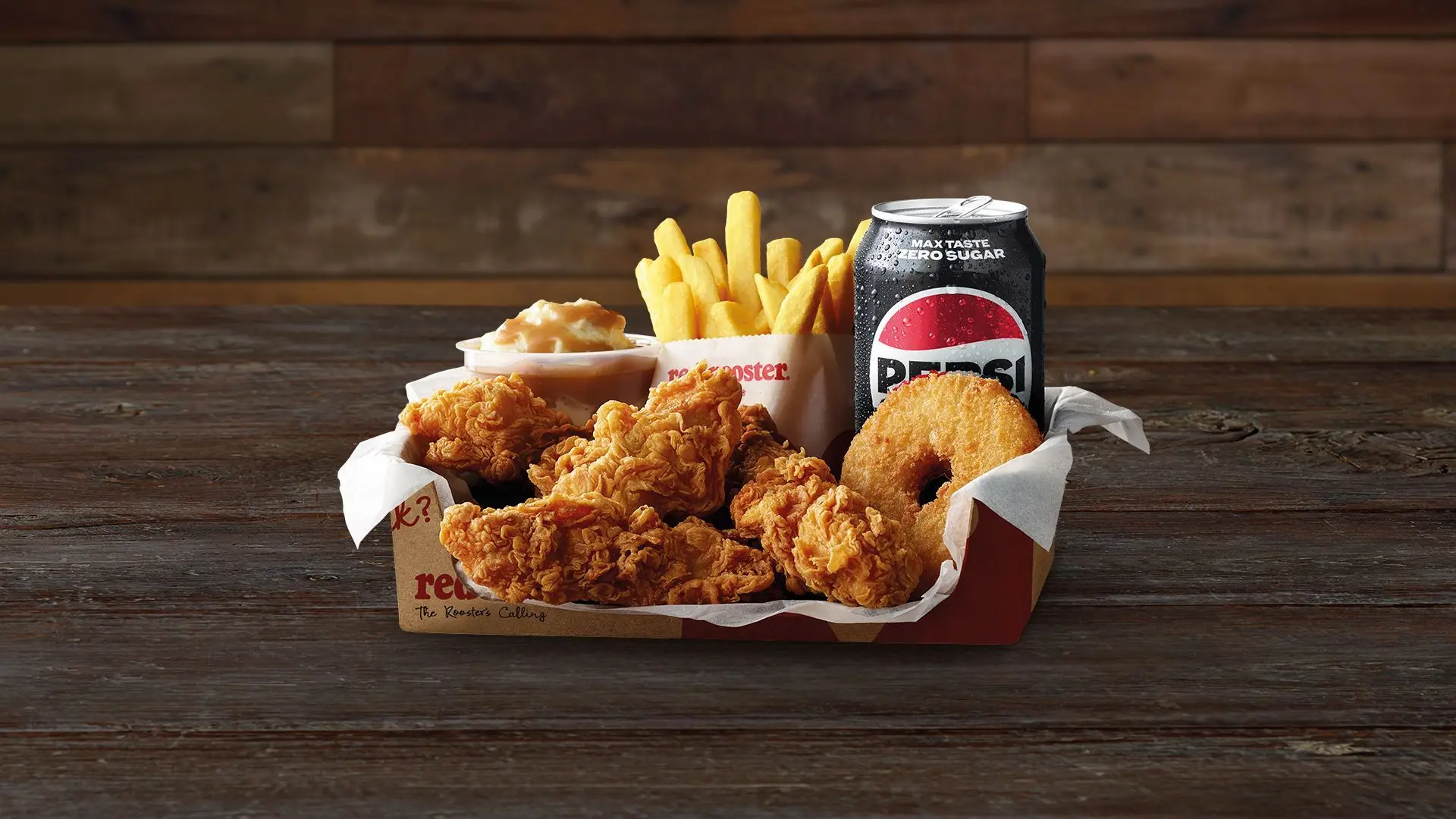 Red Rooster Menu with Prices 22 Tenders Box