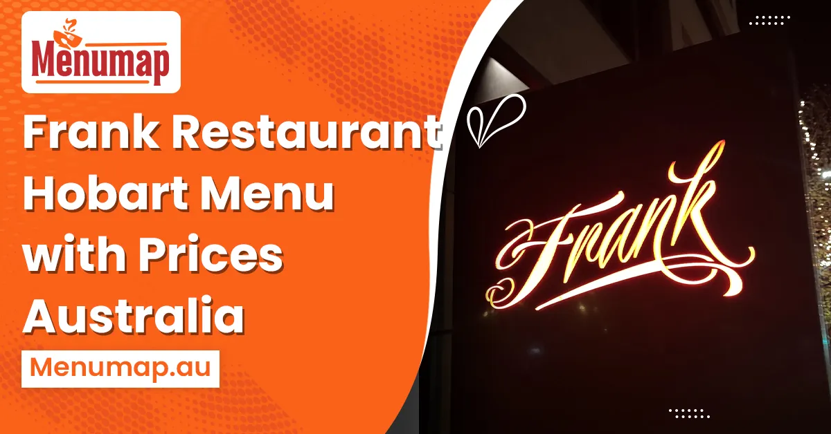 Frank Restaurant Menu Hobart 1 Frank Restaurant Menu Hobart