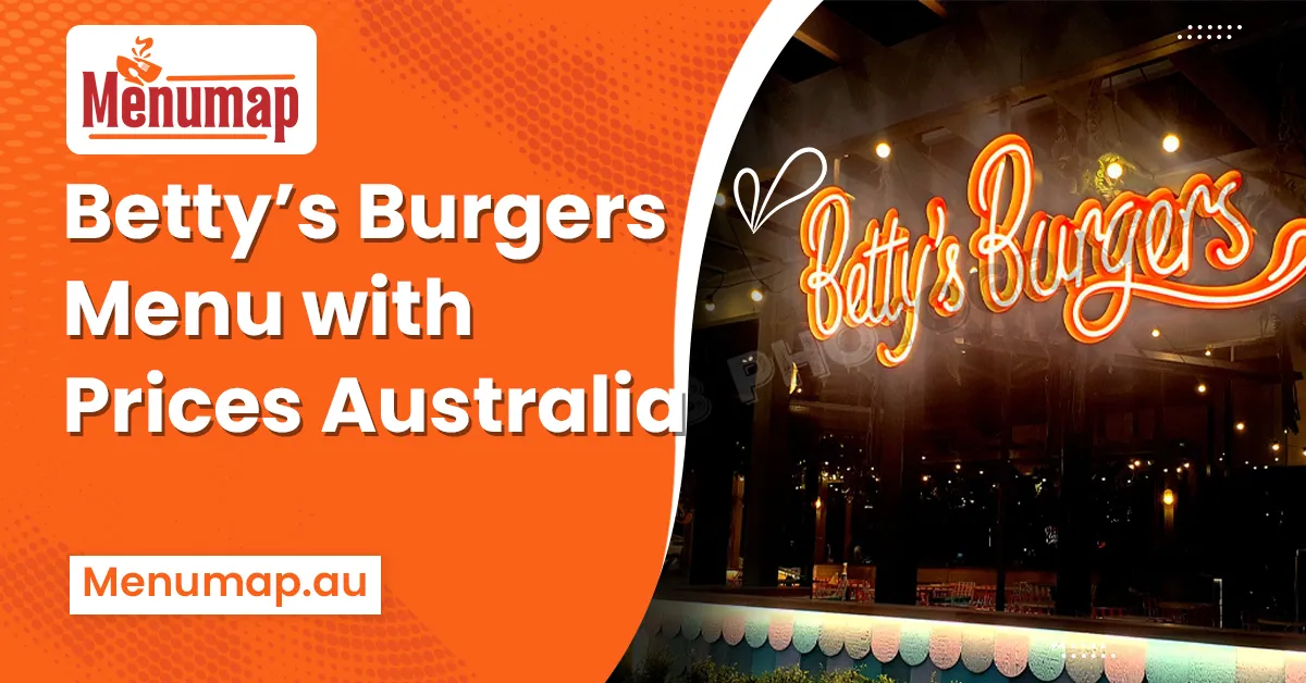 Betty’s Burgers Menu and Prices 1 Betty's Burgers Menu