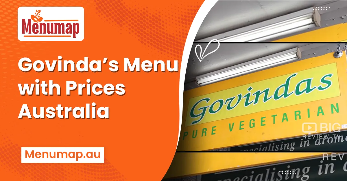 Govinda's Menu with Prices 1 Govinda's menu