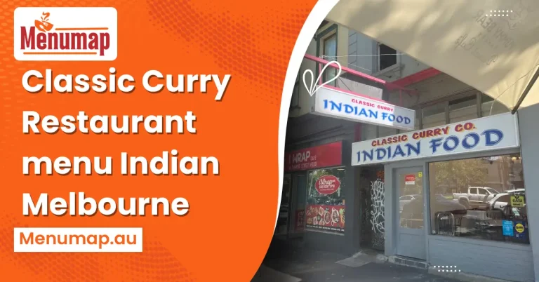 Classic Curry Restaurant menu Indian Melbourne