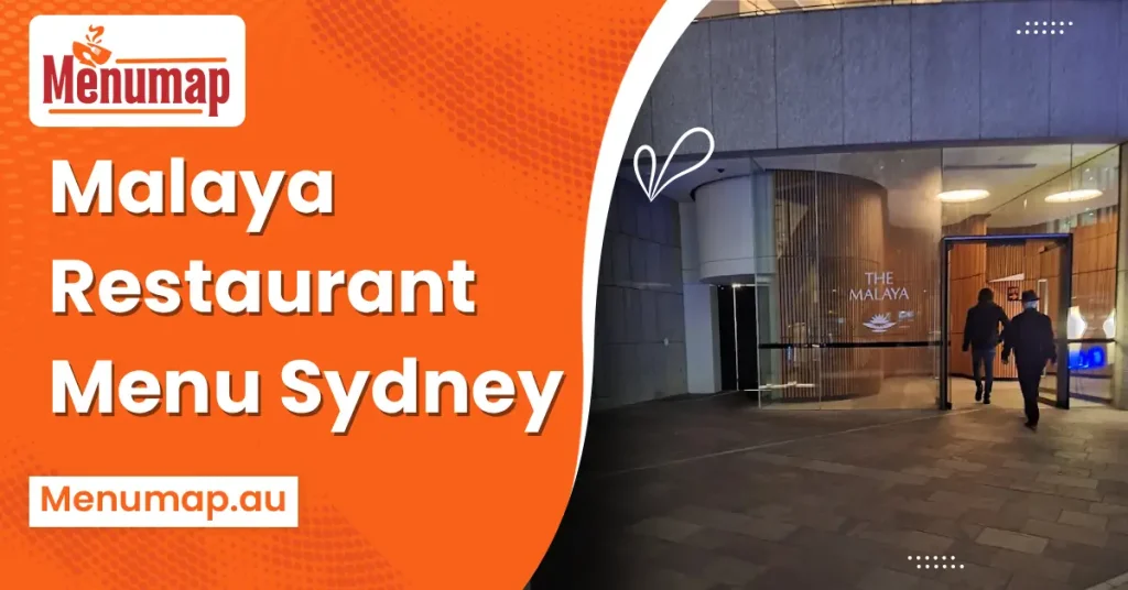 Malaya Restaurant Menu Sydney 4 Malaya Restaurant Menu Sydney