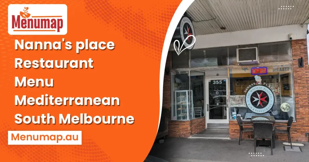Nanna's place Restaurant Menu Mediterranean South Melbourne 3 Nanna's place Restaurant Menu Mediterranean South Melbourne