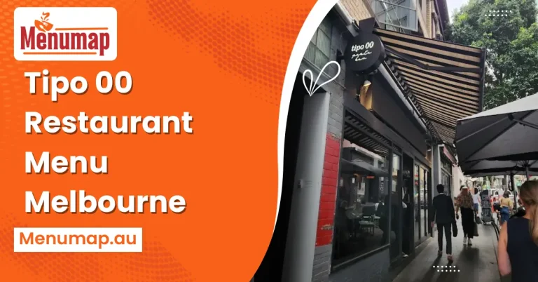 Tipo 00 Restaurant Menu Melbourne